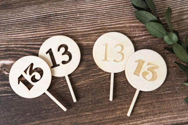 Cake Topper Zahl